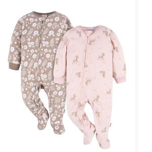 4T Gerber Footed Fleece Sleepers